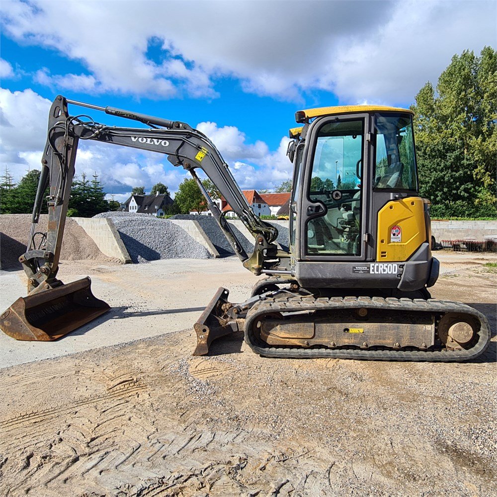 Volvo ECR50D – 5T – 1 257 h – 2016
