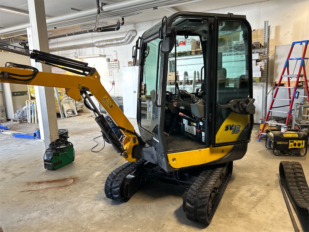 Yanmar SV18 – 1T9 – 2 651 h – 2020